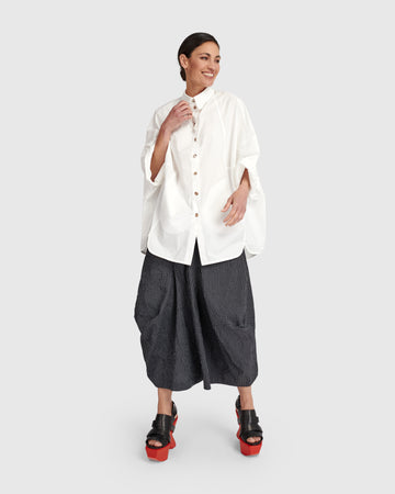 alembika-urban-taffeta-harem-pants-grid-high-rise-hose-mit-taschen image 7