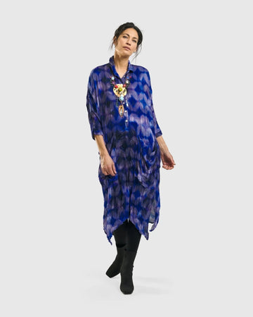 alembika-moonbeam-midi-kleid-damen-royalblau image 4