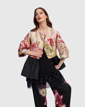 alembika-sweetheart-peplum-jacke-damen-roses image 5
