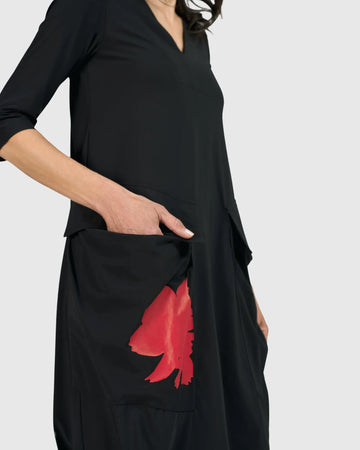 alembika-tekbika-francoise-cargo-kleid-flower-midi image 2