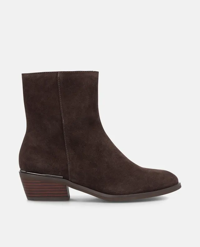 alma-en-pena-bootie-flach-damen-stiefeletten-braun-4-5-cm image 1