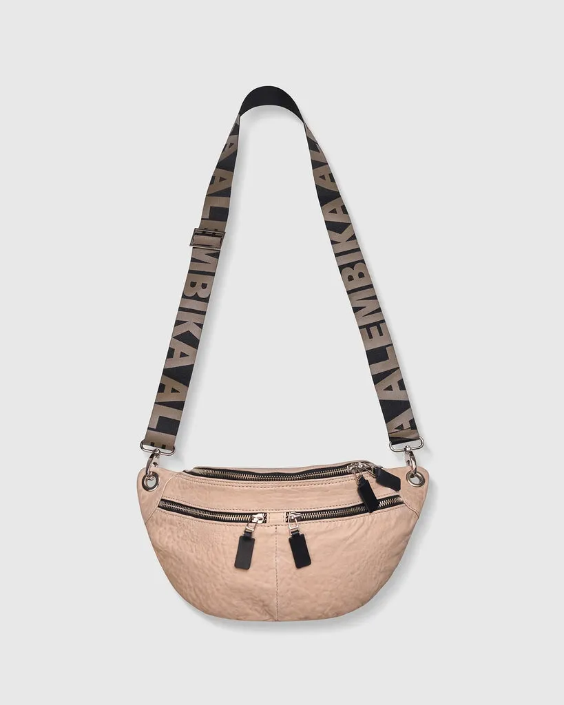 alembika-crossbody-sling-bag-nude-leder-g-rteltasche image 1