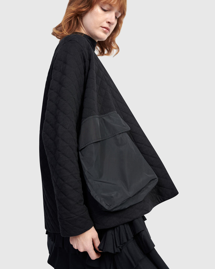 alembika-urban-parcel-steppjacke-schwarz image 1