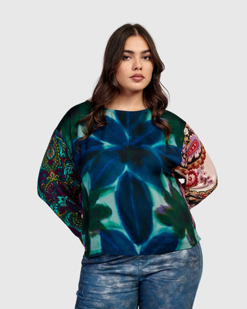 alembika-cassandra-shirt-at603c-bluse-mit-print-in-cornflower image 6