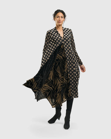 alembika-equinox-cocoon-kleid-gold-damen image 5