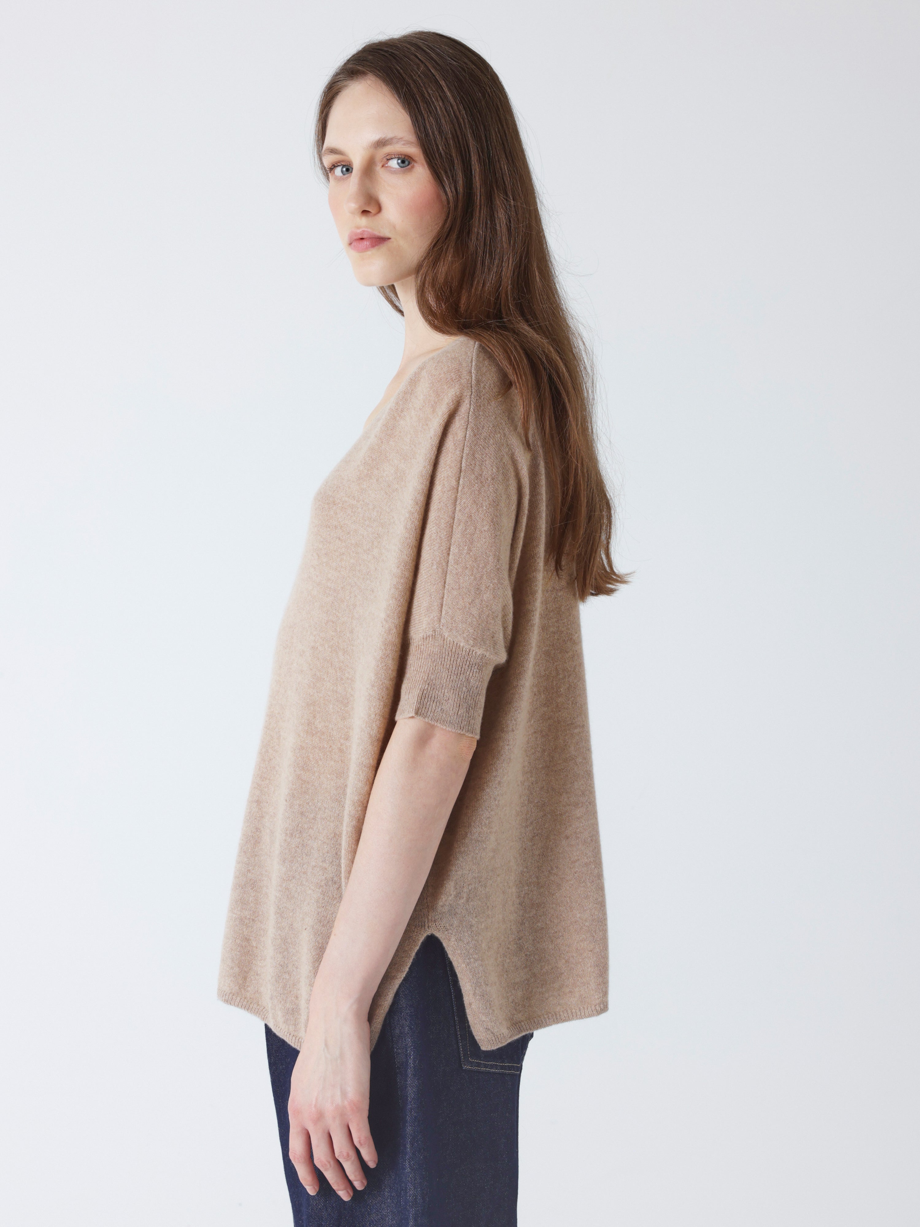 absolut-kate-pull-poncho-v-ausschnitt-100-kaschmir-damen image 3