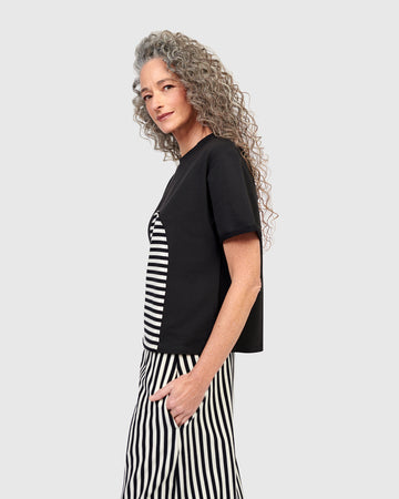 alembika-gigi-relaxed-tee-stripes-baumwoll-shirt image 3