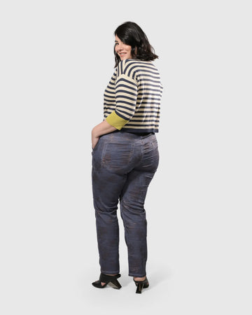alembika-floral-iconic-stretch-jeans-rust-blau image 6